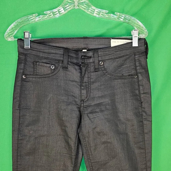 Rag & Bone Jean Womens Black Leggings 28‎ - Picture 3 of 7